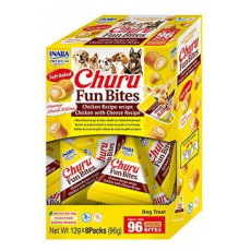 Churu Dog BOX Fun Bites Chicken wraps Chick&Chees8x12g Churu Dog BOX Fun Bites Chicken wraps Chick&Chees8x12g