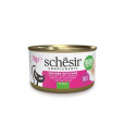 Schesir Cat konz. Adult kuře/šunka 70g