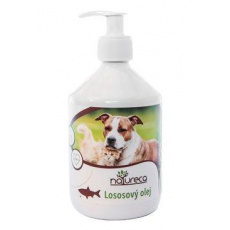 NATURECA Lososový olej 100% 500ml NATURECA Lososový olej 100% 500ml