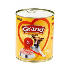 GRAND konz. pes drůbeží 850g GRAND konz. pes drůbeží 850g