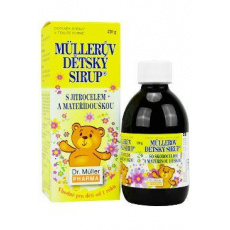 Dr.Muller Sirup Jitrocelový s mateříd. dětský 245ml Dr.Muller Sirup Jitrocelový s mateříd. dětský 245ml