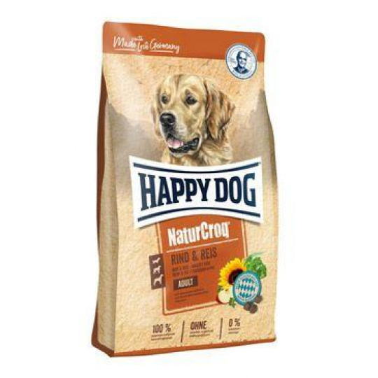 Happy Dog Natur Croq Rind&Rice 1kg