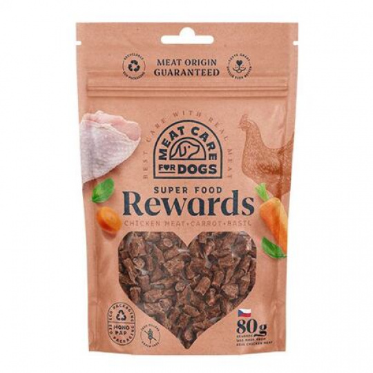 REWARDS DOG kuřecí s mrkví a bazalkou, 80 g