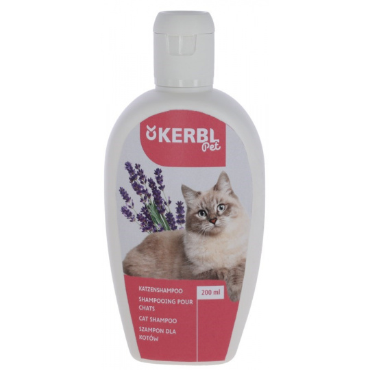 KERBL Šampon pro kočky s levandulí - 200 ml