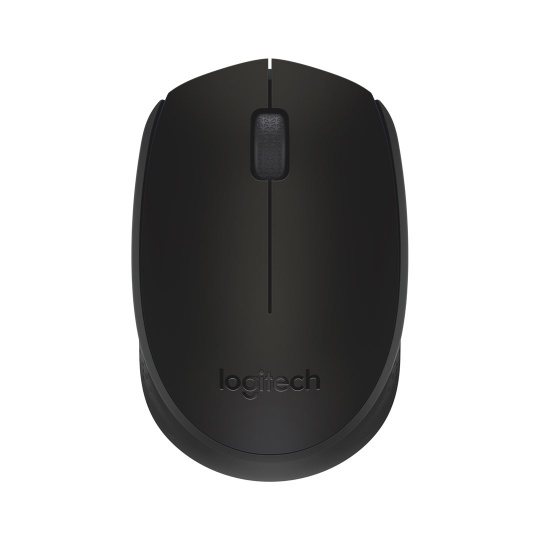 Logitech B170 Black Bp myš Pro praváky i leváky RF bezdrátový Optický