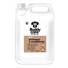 Šampón a kondicionér pre psy Buddycare 2v1 Coconut 5 l Šampón a kondicionér pre psy Buddycare 2v1 Coconut 5 l