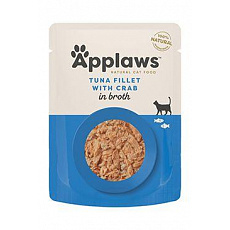 Applaws Cat kapsička Adult Broth tuniak s krabom 70g