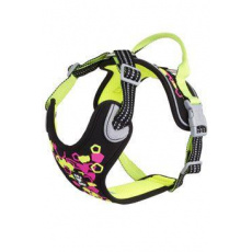 Postroj Hurtta Weekend Warrior neon 100-120cm Postroj Hurtta Weekend Warrior neon 100-120cm