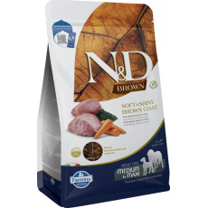 Farmina N&D dog BROWN (GF) adult med/max, spirulina & carrot, lamb 2 kg