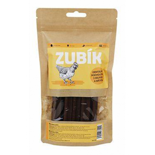 Pochoutka ZUBÍK Dentální kříže kelpa s mátou 200g