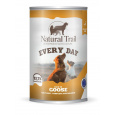 NATURAL TRAIL Every Day Rich in goose - vlhké krmivo pro psy - 400g