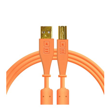 DJ TECHTOOLS Chroma Cable USB - Kabel USB, oranžový - 1,5 m