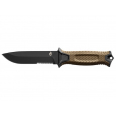 Nůž pro přežití GERBER Strongarm Fixed Serrated Coyote