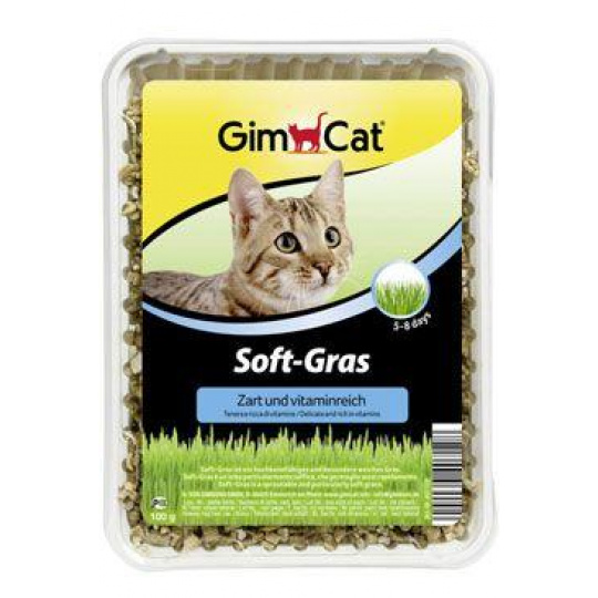 GimCat Soft-Grass kočičí tráva 100g