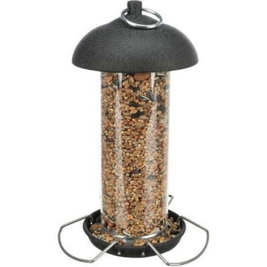 Zásobník na krmivo pro ptactvo 560 ml/o 10 × 20 cm, kov/plast Zásobník na krmivo pro ptactvo 560 ml/o 10 × 20 cm, kov/plast