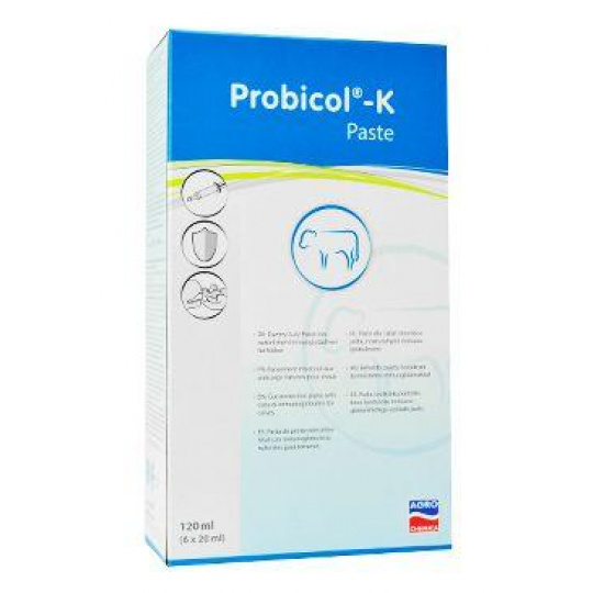 Probicol-K telata oral pasta 6x20ml injektor