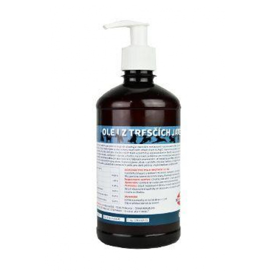 Olej z tresčích jater pro psy ZEUS 100%  500ml