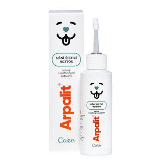 Arpalit Care ušní čisticí roztok s rostl.extrakty100ml