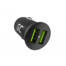 Nabíječka do auta Green Cell GC PowerRide Nano36 36W 6A 2x USB-A