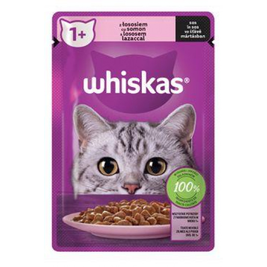 Whiskas kapsa Core losos ve šťávě 85g