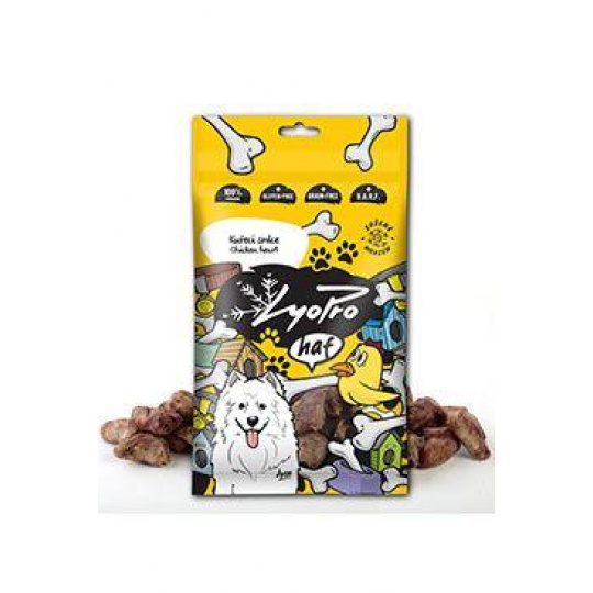 Lyopro Dog poch. mrazem sušené Kuřecí srdce 50g