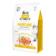 Brit Care Cat GF Haircare Healthy&Shiny Coat 0,4kg Brit Care Cat GF Haircare Healthy&Shiny Coat 0,4kg