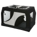 Transpor.nylon. box Vario DOUBLE 91x60x61/57 cm černo-šedý