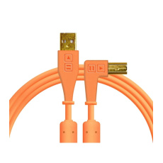 DJ TECHTOOLS Chroma Cable USB - Kabel USB, oranžový - 1,5 m