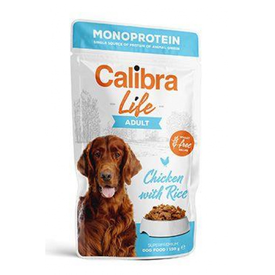 Calibra Dog Life kapsa Adult Chicken 150g
