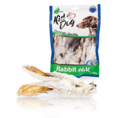 KIDDOG králičí uši se srstí 180 g KIDDOG králičí uši se srstí 180 g