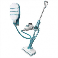 Black & Decker 9IN1 Steam-mop Stojací parní čistič 0,5 l Tyrkysová, Bílá 1300 W Black & Decker 9IN1 Steam-mop Stojací parní čistič 0,5 l Tyrkysová, Bílá 1300 W