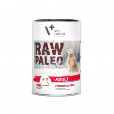 RAW PALEO Adult Monoprotein Beef - mokré krmivo pro psy - 400 g