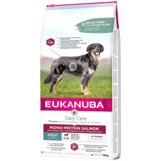 EUKANUBA Daily Care Adult Mono Protein Salmon - suché krmivo pro psy - 12 kg