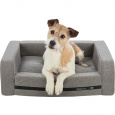 CityStyle HOME Edition Sofa, luxusný gauč pre psy, svetlosivá