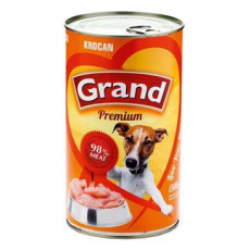 GRAND konz. pes krocaní 1300g GRAND konz. pes krocaní 1300g