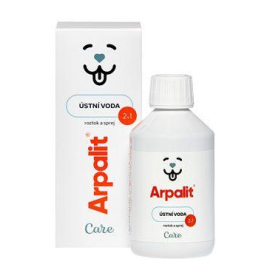 Arpalit Care ústní voda 2v1, roztok a sprej 250ml