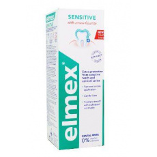 Voda ústní Elmex Sensitive plus zelená 400ml Voda ústní Elmex Sensitive plus zelená 400ml