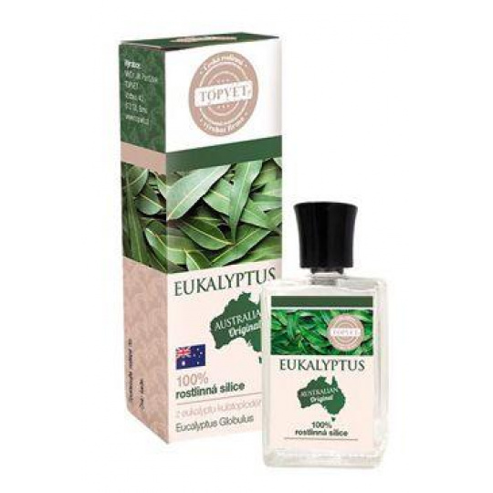 Silice eukalypt 100% TOPVET 10ml Silice eukalypt 100% TOPVET 10ml