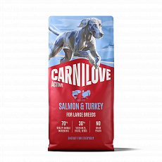 Carnilove Active Dog Salmon & Turkey for Adult Large 12 kg