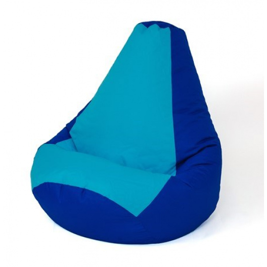 Sako taška pouffe Pear blue XXL 140 x 100 cm