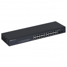 Zyxel GS-1900-24 v2 Řízený L2 Gigabit Ethernet (10/100/1000) 1U Černá