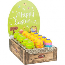 EASTER Display - velikonoční komplet se 30 ks latexových vajíček (8 cm) - LIMITOVANÁ NABÍDKA