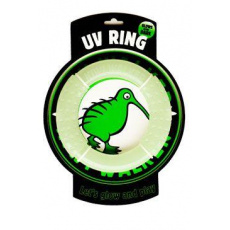Hračka pes GLOW RING MAXI plov.a létající z TPR Kiwi Hračka pes GLOW RING MAXI plov.a létající z TPR Kiwi