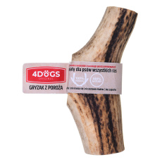 4DOGS - kousátko z  jeleního paroží (easy) - M