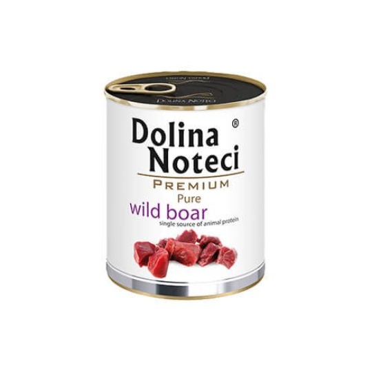 DOLINA NOTECI Premium Pure bohaté na zvěřinu - mokré krmivo pro psy - 800g