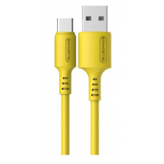 CABLE TYPE-C 3.1A SOMOSTEL SMS-BP06 MACARON YELLOW 3100mAh QUICK CHARGER 1.2M POWERLINE - 10000+ BENDING STRENGTH CABLE TYPE-C 3.1A SOMOSTEL SMS-BP06 MACARON YELLOW 3100mAh QUICK CHARGER 1.2M POWERLINE - 10000+ BENDING STRENGTH
