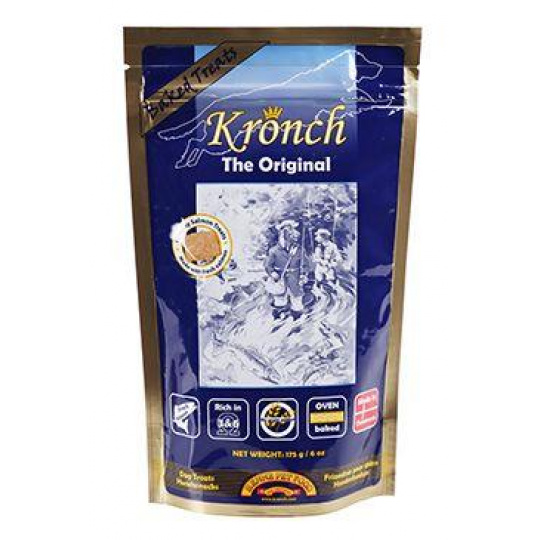 KRONCH pochoutka Treat s lososovým olejem 100% 175g