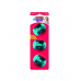 Hračka Kong Dog Squeezz Action Lopta s pískatkom, guma termoplastická, M (3ks/bal.)