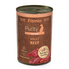Fitmin dog Purity tin konz. Adult Beef 400g
