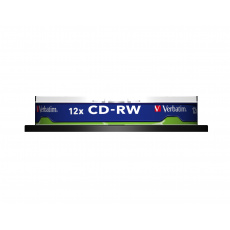 Verbatim CD-RW 12x 700 MB 10 kusů